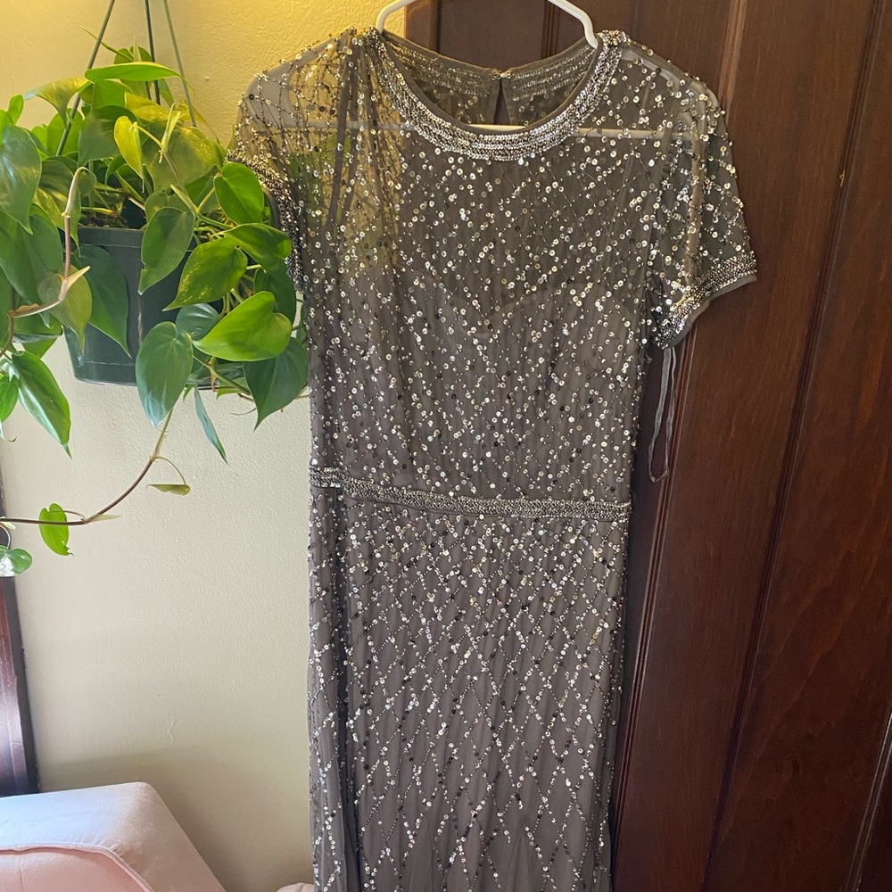 Adrianna Papell Beaded Gown